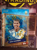 Enzo Fernández 093/150 Topps Argentina Blue Parallel