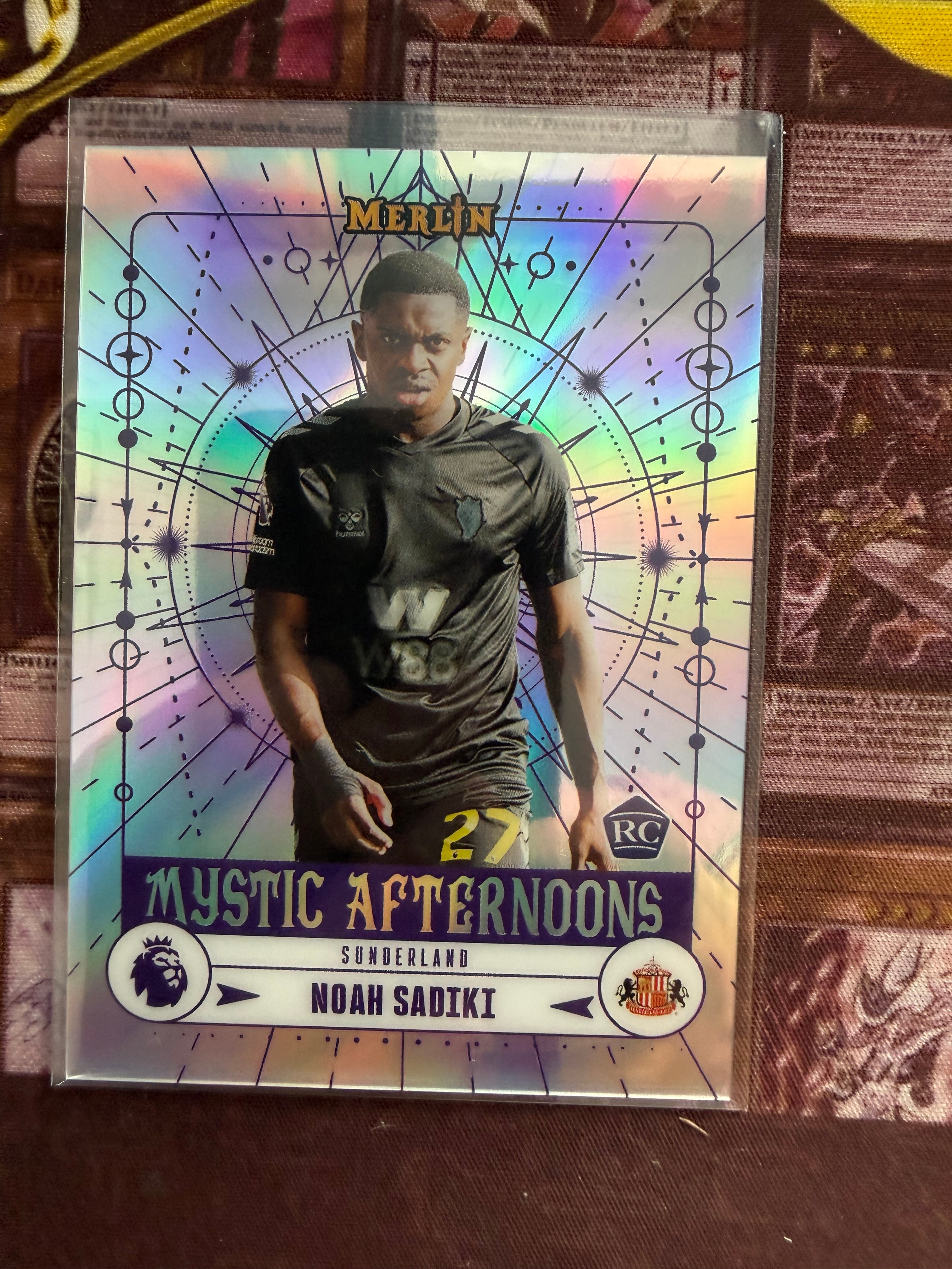 Noah Sadiki RC Mystic Afternoons MA-17 Topps Merlin Sunderland