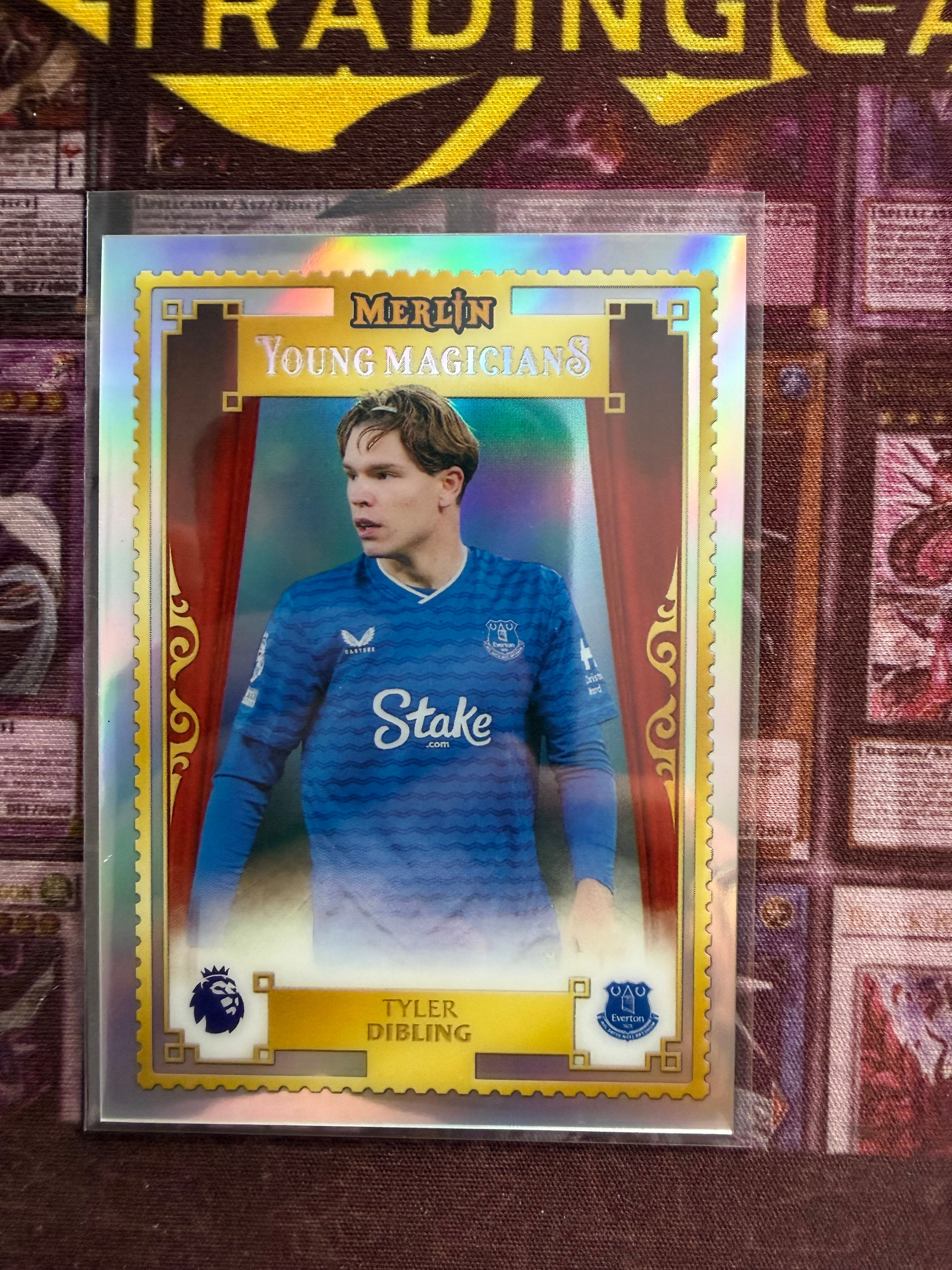 Tyler Dibling Young Magicians Holo YM-10 Topps Merlin Everton