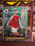 Martín Zubimendi Topps Merlin Green Mojo Parallel Arsenal