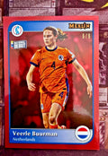 Veerle Buurman National Debut 5/5 Topps Merlin Red Parallel Netherlands