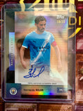 Bernardo Silva Auto 18/25 Topps Certified Autograph Manchester City