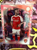 Bukayo Saka 13/50 Topps Pink Blossom Parallel Arsenal 2025/26