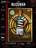 Luke McCowan Gold Vault Limited Edition Topps Celtic FC Soccer Card