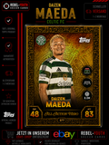 Daizen Maeda All Action Hero #377 Topps Match Attax Champions League 2025/26