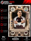 Topps Match Attax UCC 25/26 Morgan Rogers Magic Memories Nr.427 Aston Villa FC