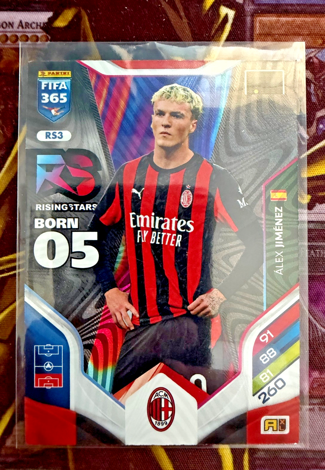 ALEX JIMENEZ, RS 3, RISING STARS, PANINI FIFA 365 2026
