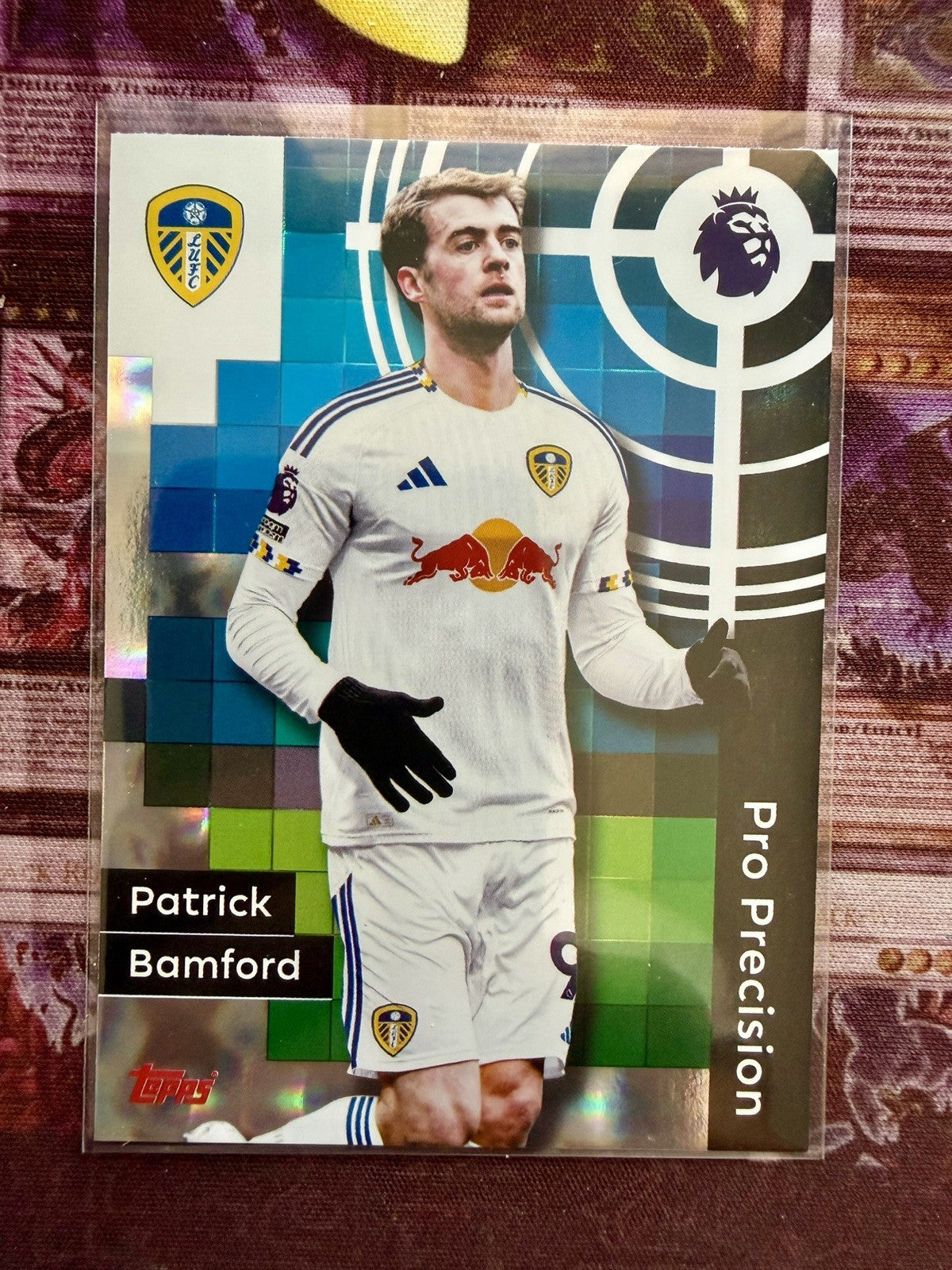 Patrick Bamford Topps Premier League 2025/26 Pro Precision Leeds United #PP-PB