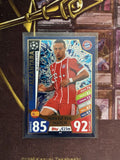 Topps Fußball Sammelkarte Thiago Alcantara Man of the Match Bayern München