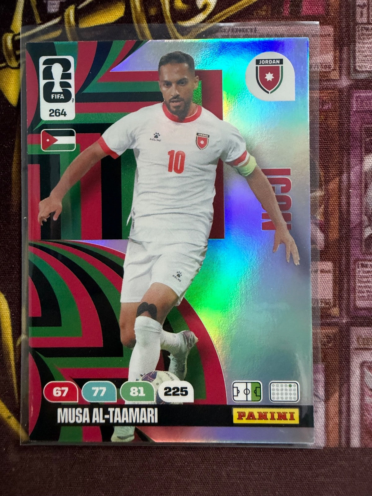 Panini Adrenalyn XL World Cup 2026 Musa Al-Taamari #264 Icon NM or better