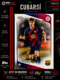 Ferran Torres Topps Chrome FC Barcelona UEFA Champions League Base Card