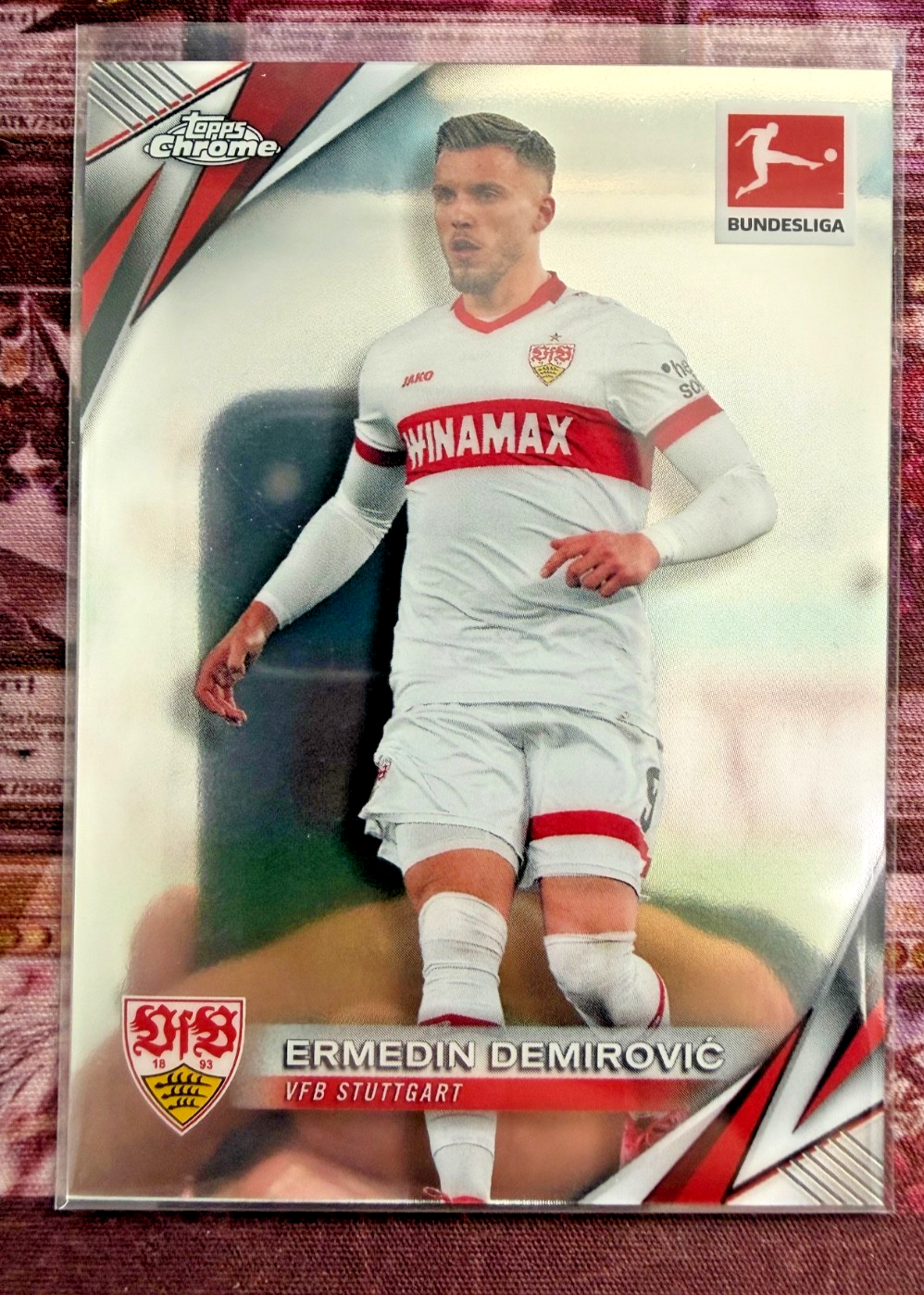 Ermedin Demirović 2024-25 Topps Chrome Bundesliga Base #85 VfB Stuttgart