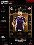 Topps Match Attax CL Extra 2025-26 Nr. 248 Edin Dzeko Kings of Europe Florenz