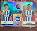 Kaoru Mitoma Simon Adingra Pro Partnership Topps Premier League 2025/26 Brighton