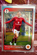 Alejandro Garnacho Topps Merlin 2024/25 Manchester United UEFA Europa League Bas