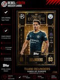 Tijjani Reijnders Kings of Europe Topps Match Attax Extra 228 25/26