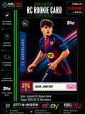 Quim Junyent RC Rookie Card Topps 2024/25 FC Barcelona