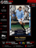 Phil Foden Topps Match Attax 2024/25 Manchester City Foil Card Midfielder