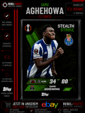 Samu Aghehowa Stealth Strike #458 Topps Match Attax UEFA 2025/26 FC Porto