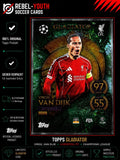 Topps Match Attax UCL 25/26 Virgil van Dijk #GLE4 Gladiator