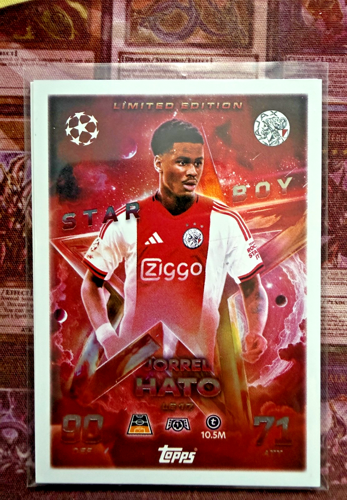 Match Attax Champions League 2025/26 LE17 Jorrel Hato Starboy Limited Edition
