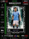 John Stones Manchester City Defender Topps Team Set Base