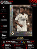 Vini Jr. Topps Chrome UCC 2024/25 Spotlights Parallel Real Madrid Brazil