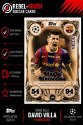David Villa Magic Memories Topps Match Attax 2025/2026 Barcelona 25/26 # 429