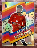 2024-25 Topps Chrome Premier League Amad Diallo Alive And Kicking Insert