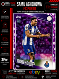Samu Aghehowa FC Porto Topps UEFA Club Competitions 2025/26 Purple Parallel