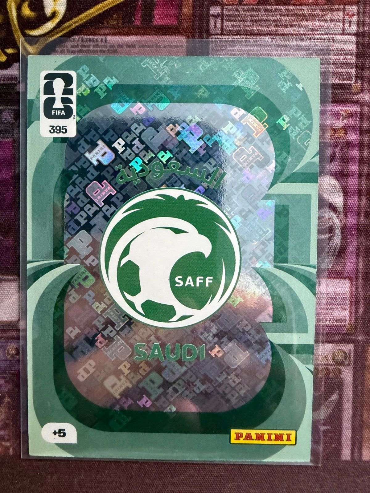 Panini FIFA World Cup Adrenalyn 2026 Nr. 395 Team Crest Saudi Arabia