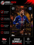 2025 Topps Match Attax UCL #GLE9 Ousmane Dembele Gladiator