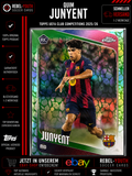 Quim Junyent RC Green Leaf Parallel Topps UEFA Club Competitions 2025/26 Barca