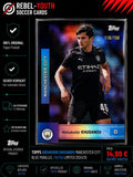 Topps Abdukodir Khusanov Blue Parallel 116/150 Manchester City Limited 2025/26