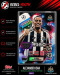 Alexander Isak World Class Limited Edition WLE4 Newcastle United Topps