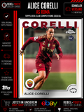 Alice Corelli RC Rookie Topps Chrome UEFA Club Competitions 2025/26 AS Roma