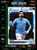 2024-25 Topps Manchester City Omar Marmoush Bona Fide Baller Insert