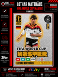 Panini Adrenalyn XL 2026 FIFA World Cup Master LOTHAR MATTHÄUS Deutschland Card