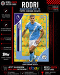 Rodri Pineapple Refractor Topps Chrome Premier League 2024/25 Manchester City