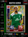 Martin Harnik Star-Spieler #60 Topps Match Attax 2018/19 SV Werder Bremen
