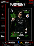 Omar Marmoush Stealth Strike #455 Topps Match Attax UEFA 2025/26 Manchester City