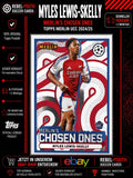 Myles Lewis-Skelly Merlin’s Chosen Ones RC Topps Merlin UCC 2024/25 Arsenal