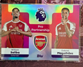 William Saliba Gabriel Magalhães Pro Partnership Topps Premier League 2025/26 Ar