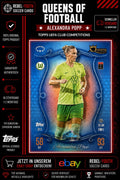 Alexandra Popp Queens of Football VfL Wolfsburg Women Topps UEFA