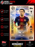 Topps Match Attax Champions League 25/26 Xavi Hernandez # CUP CHAMPION