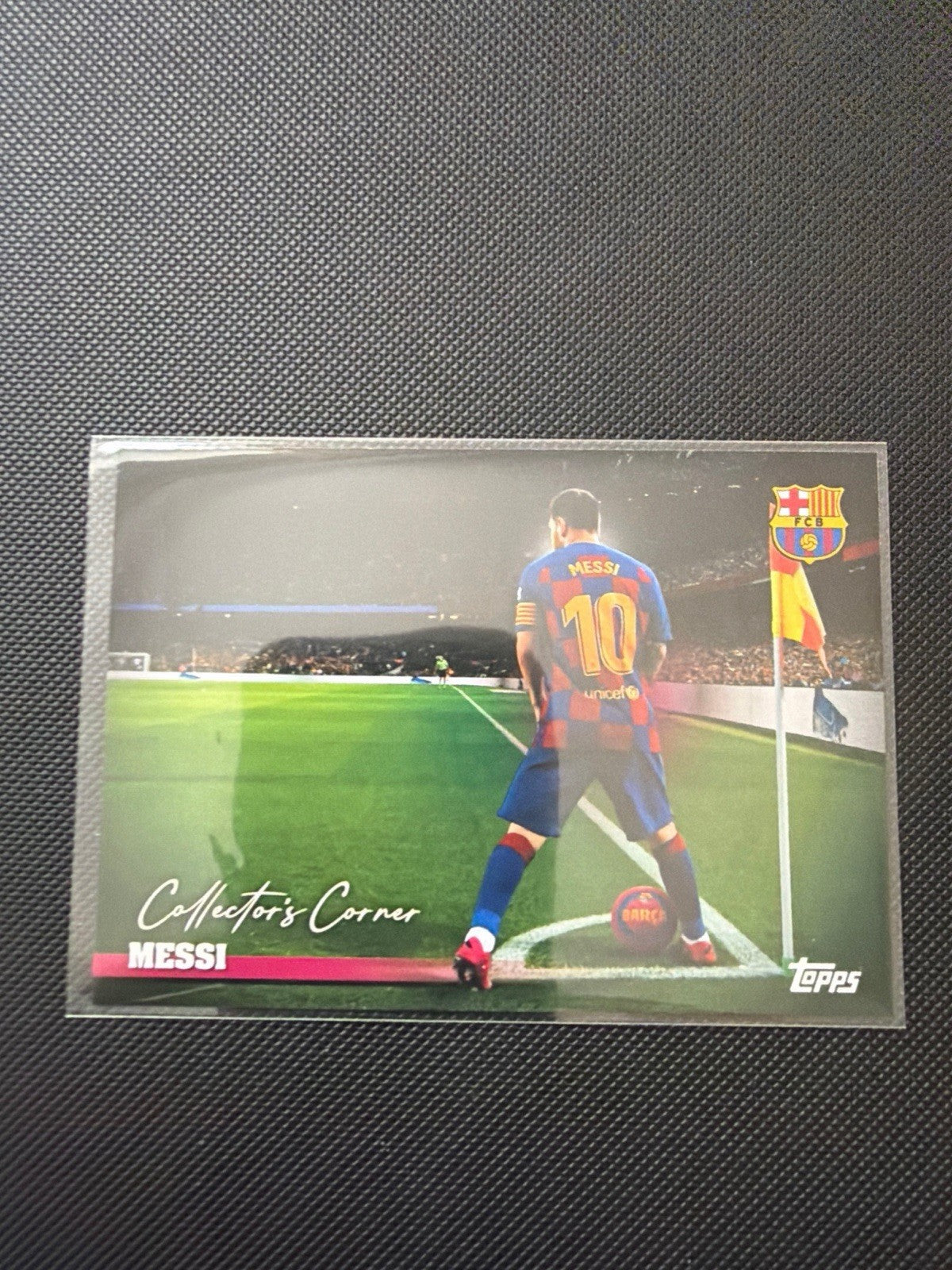 Lionel Messi FC Barcelona Topps Collector's Corner Base Card #10 NM