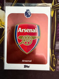 Arsenal Club Crest Topps Premier League 2025/26 Logo Card NM