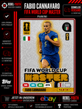 Panini FIFA World Cup 2026 Adrenalyn XL - FIFA World Cup Master Cannavaro DB18