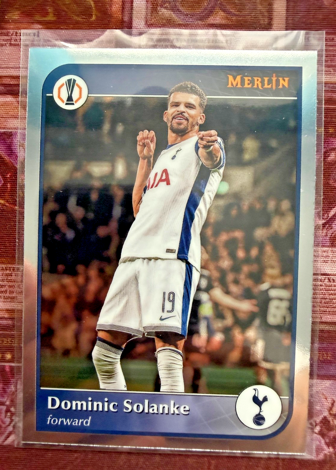Topps Merlin 2024/25 Dominic Solanke Tottenham Hotspur UEFA Europa League Base