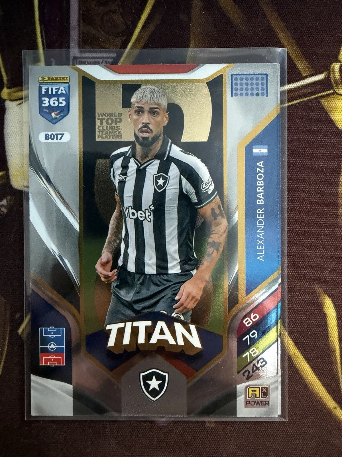 Panini Adrenalyn XL FIFA 365 2026 No. BOT 7 Barboza